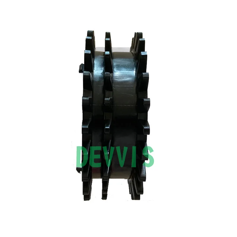 1-2pcs Rear Wheel  Rubber Wheel or Plastic Wheel  for DEVVIS Robot Lawn Mower H750T/H750