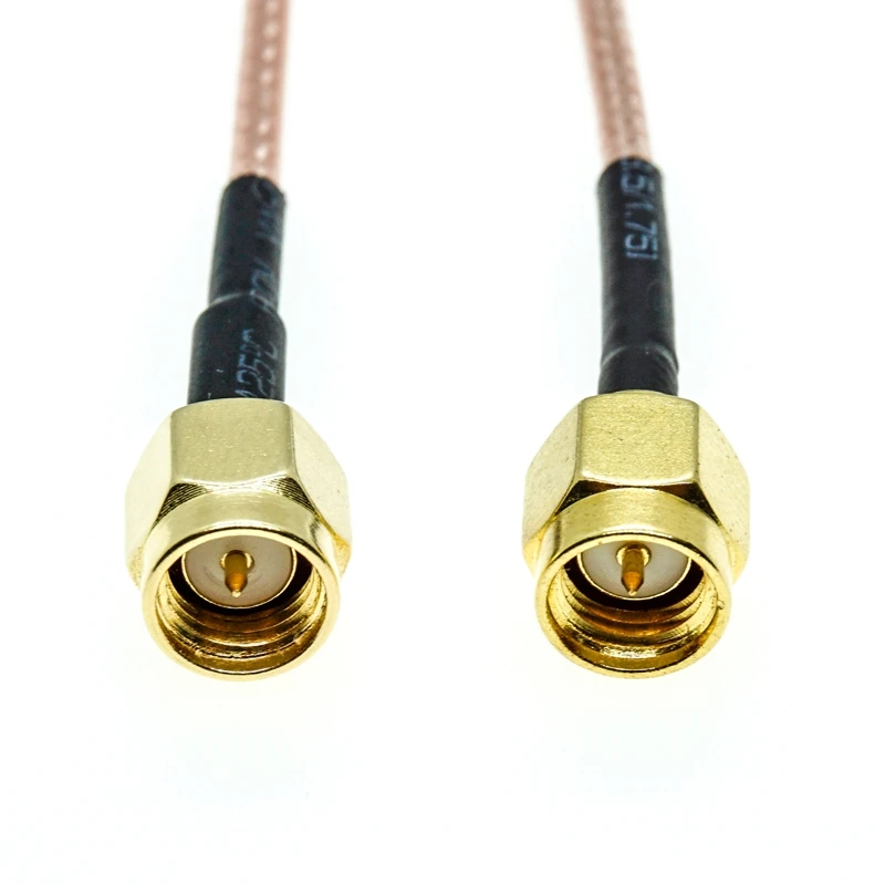 RG316 SMA Male To SMA Plug Coax RF Extension Cable Jumper Pigtail