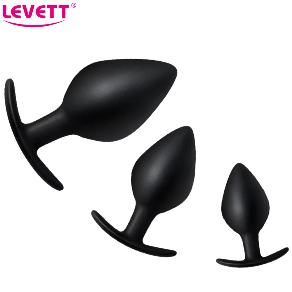 3pc Silicone Anal Plug Butt Plugs Sex Toys For Men Women bdsm Dildo tapon anale Prostate Massager buttplug Adult Sex Products