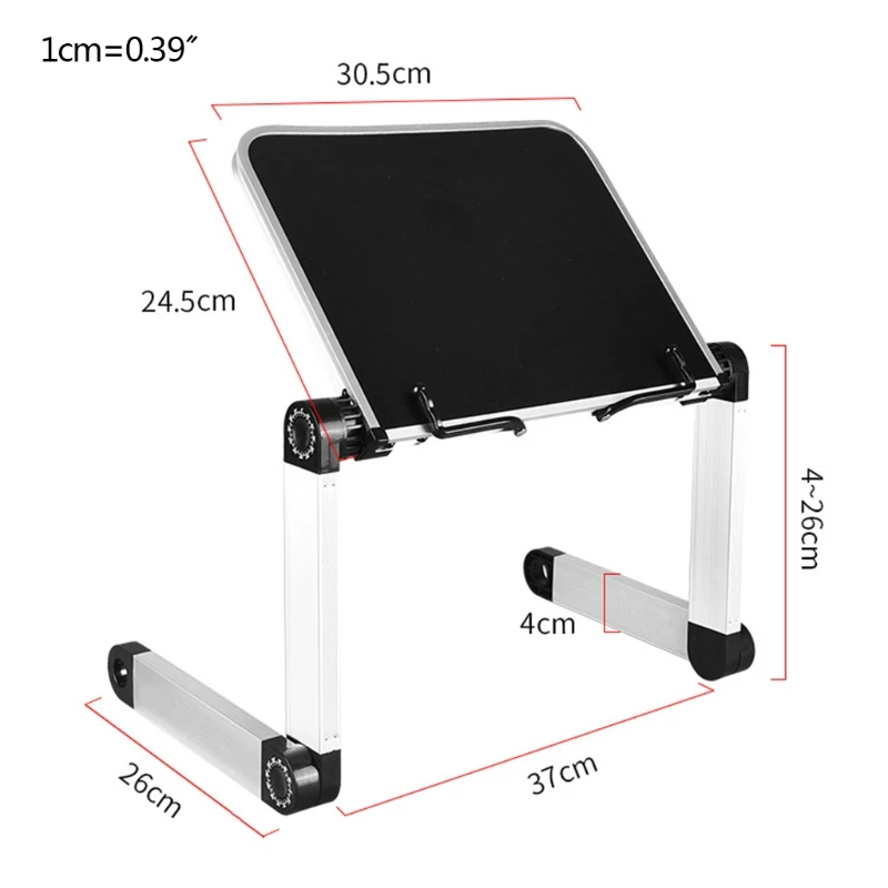 Soporte plegable para libros lectura, estantería para libros cocina, organizador escritorio ajustable 360 grados