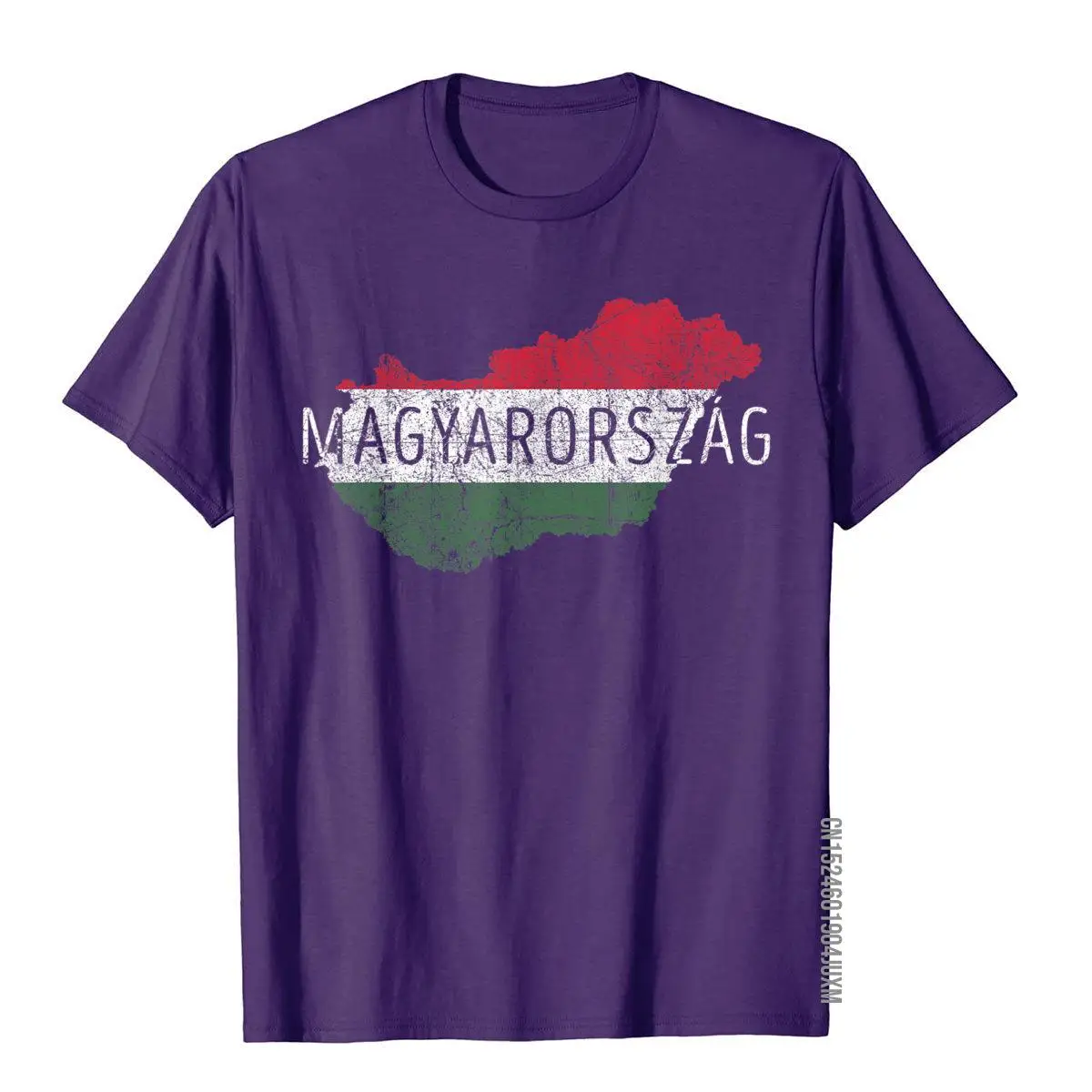 Hungarian Map And Flag Souvenir Distressed Magyarorszag T-Shirt Tops Shirt Chinese Style Cotton Men T Shirt England Style