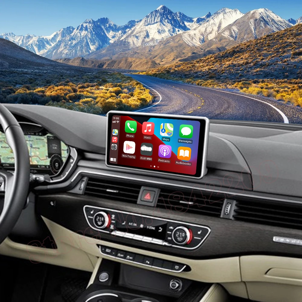 Car Multimedia Apple Carplay Screen Adapter Android Auto Decoder Box Interface OEM Module Android MMI 3G System For Audi A6/A7