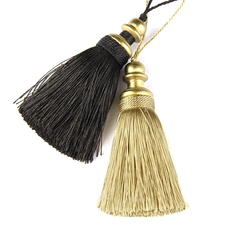 1Pc Hanging Rope Silk Tassels Fringe Sewing For Keychain Straps Jewelry Fringe Tassel DIY Embellish Curtain Accessories