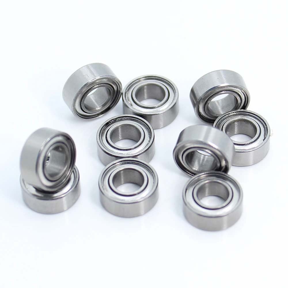 MR105ZZ Bearing 10PCS 5*10*4 mm Metal Shielded Steel Miniature MR105 ZZ ABEC-1 Ball Bearings L-1050ZZ MR105-2Z 5X10X4mm