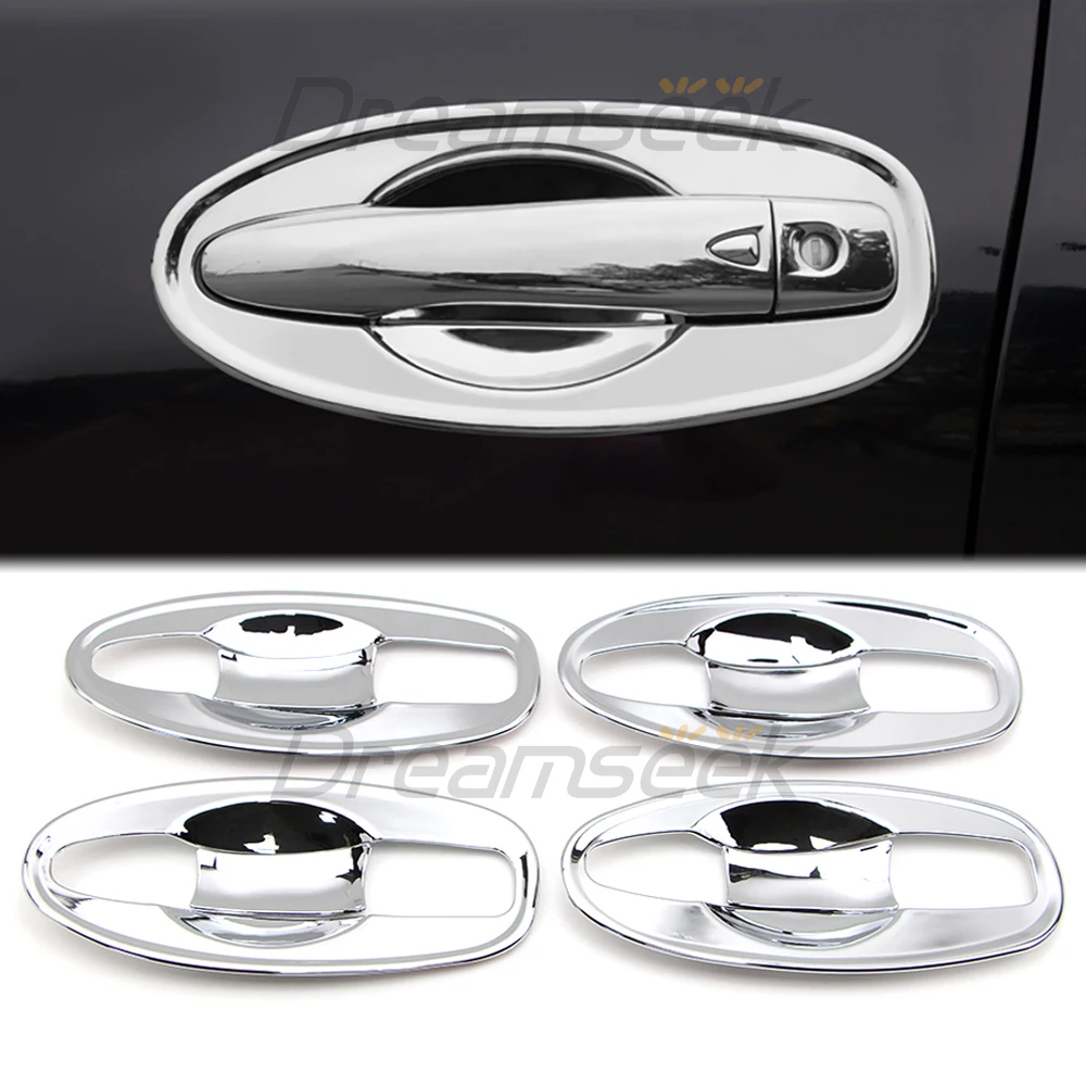 

Car Exterior Door Handle Bowl Cavity Cover for Nissan Rogue X-Trail T32 2014 2015 2016 2017 2018 2019 2020 Chrome Molding Trim