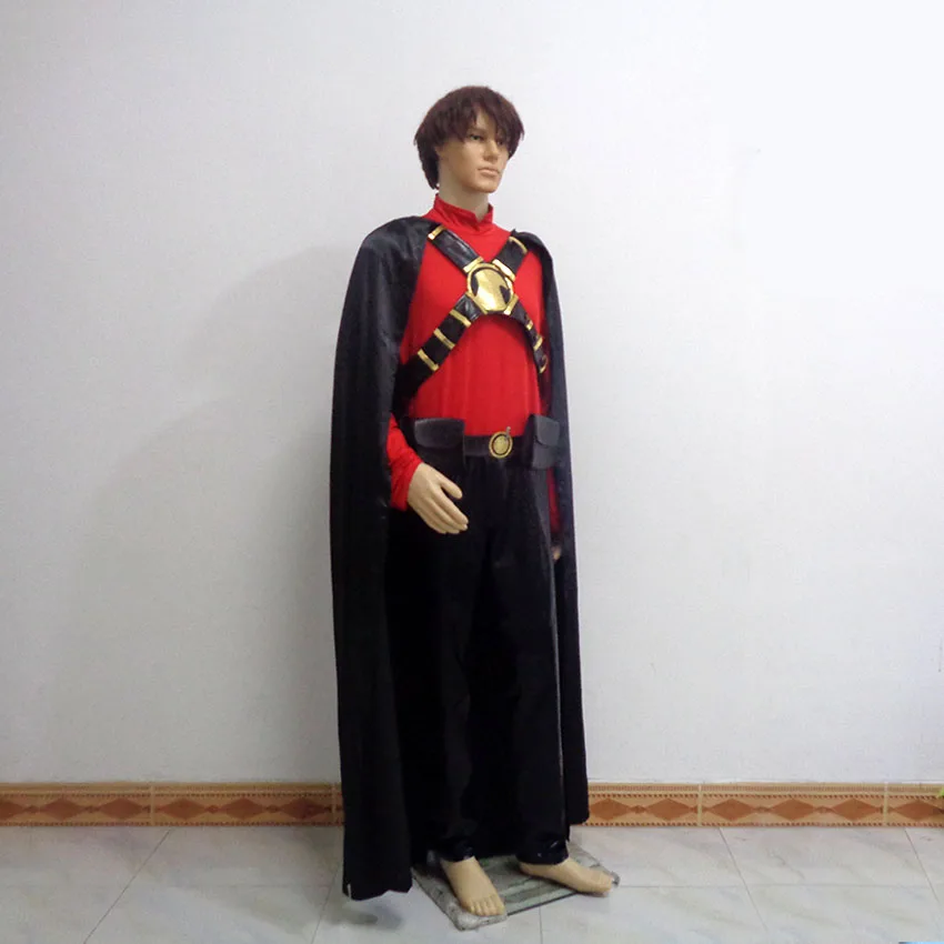 Arkham City Red Robin Uniform Cosplay Christmas Party Halloween Uniform Costume Dostosuj dowolny rozmiar