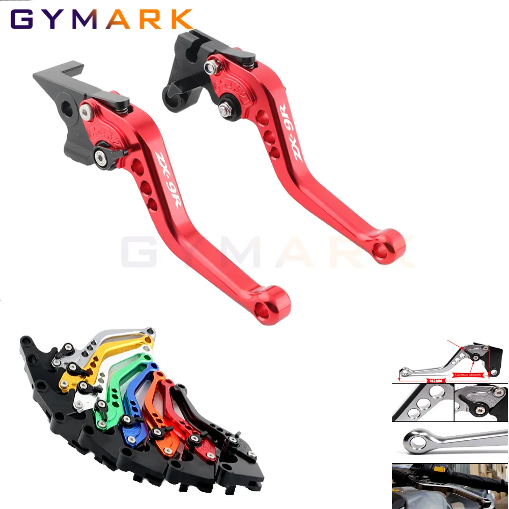 

Suitable for Kawasaki ZX9R ZX-9R 1998-1999 Motorcycle Accessories Adjustable CNC Short Brake Clutch Handle