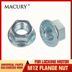 Universal M12 Iron Flange Nut for ZERO 8 9 8X VSETT 8+ 9+ Dualtron Kaabo Mantis INOKIM OXO OX Electric Scooter To Fix Motor Axle