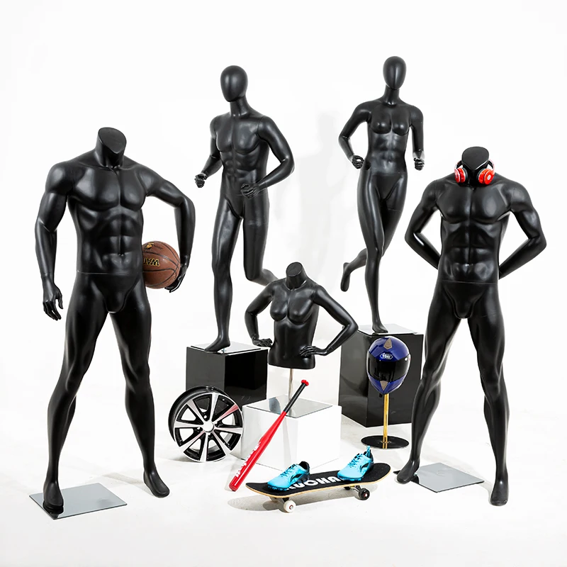 Sports Model Men's Whole Body Muscle Half Body Men's and Women's Mannequin Customized