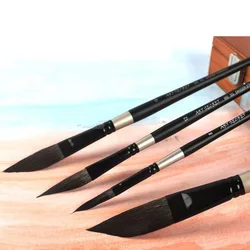 Di alta qualità pugnale scoiattolo capelli acquerello pennello pennello pennello professionale per Gouache pittura acrilica forniture d'arte
