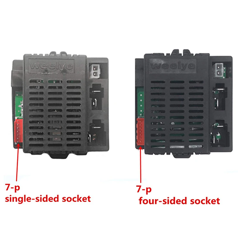 RX23 WEELYE Remote Control Bluetooth Mobil Listrik Anak-anak, Mainan Bersepeda Wellye 2.4G Controller dengan Fungsi Mulai Halus