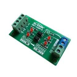 12V To 5V/12V To 24V/24V To 3.3V/24V To 5V 2 Channel Optocoupler Isolation Board PLC Signal Level Voltage Conversion Module