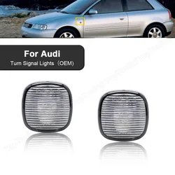For Audi A3 8L 1996-1999 Audi A4 B5 Sdn/Avant 1994-1998 Audi A8 D2 1994-2002 Side Marker Light Turn Signal Lamp OEM 2PCS
