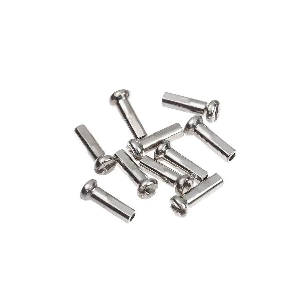10PCS Multisizes Stainless Steel Bicycle Spokes With Nipples MTB Bicycles Spokes Wires Bike Repair Replacement Tool
