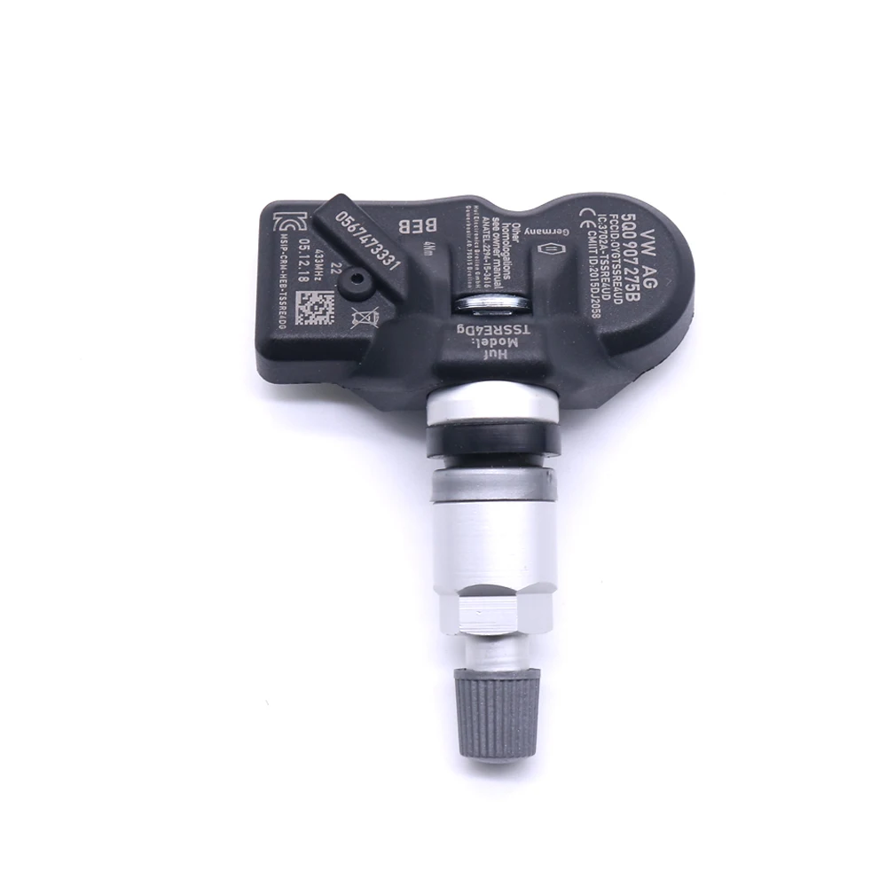 TPMS SENSOR FOR Audi A4 A5 A6 A8 Q5 Q7 Porsche Cayenne Volkswagen Tiguan Touran 433MHz TPMS CAR TIRE PRESSURE SENSOR 5Q0907275