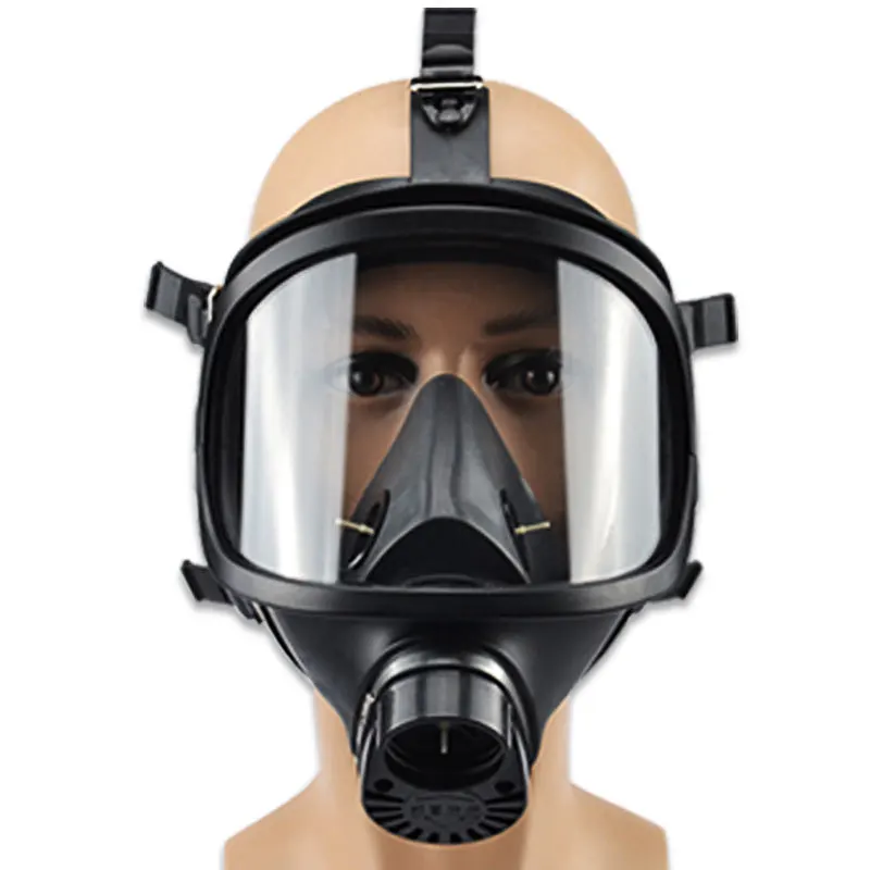 MF14 Type Gas Mask Full Face Classic Chemical Respirator Filter Self-Priming Stimulation Nuclear Pollution Protection