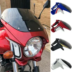 Injection molding ABS air deflector is suitable for CB400 the front hood of series 7-inch round headlight CB-1 ZRX400