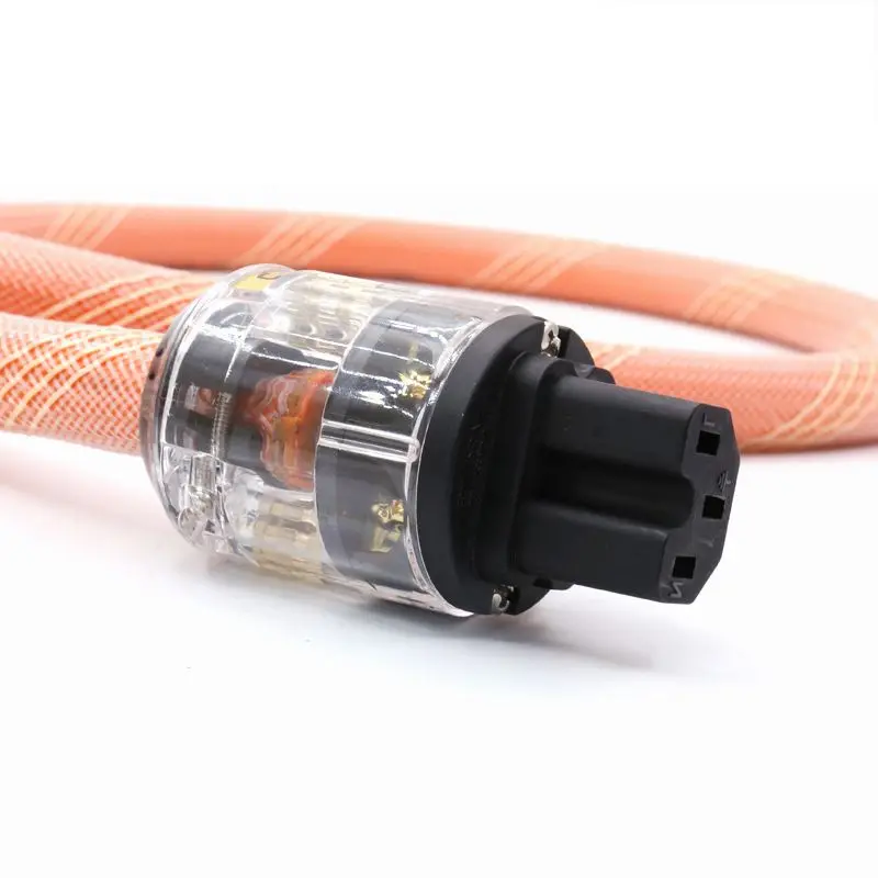 HIFI 5N OCC Кабель питания переменного тока Hi-Fi аудио Шнур питания США/ЕС Кабель питания из чистой меди с разъемом питания P-029/P-029E