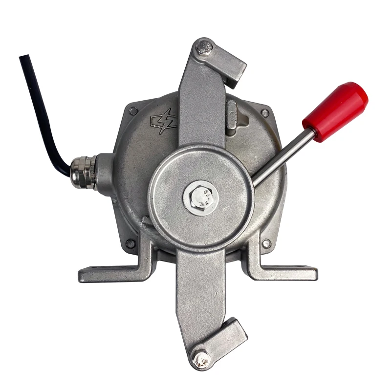 Stainless steel two-way pull rope switch HFKLT2-II XLLS-II belt conveyor transmission accident emergency stop pull line