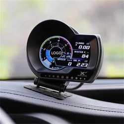 LUFI XF OBD2 Digital Smart Meter Gauges For Car Afr RPM Fuel EXT Oil Speed Smart Meter English Version