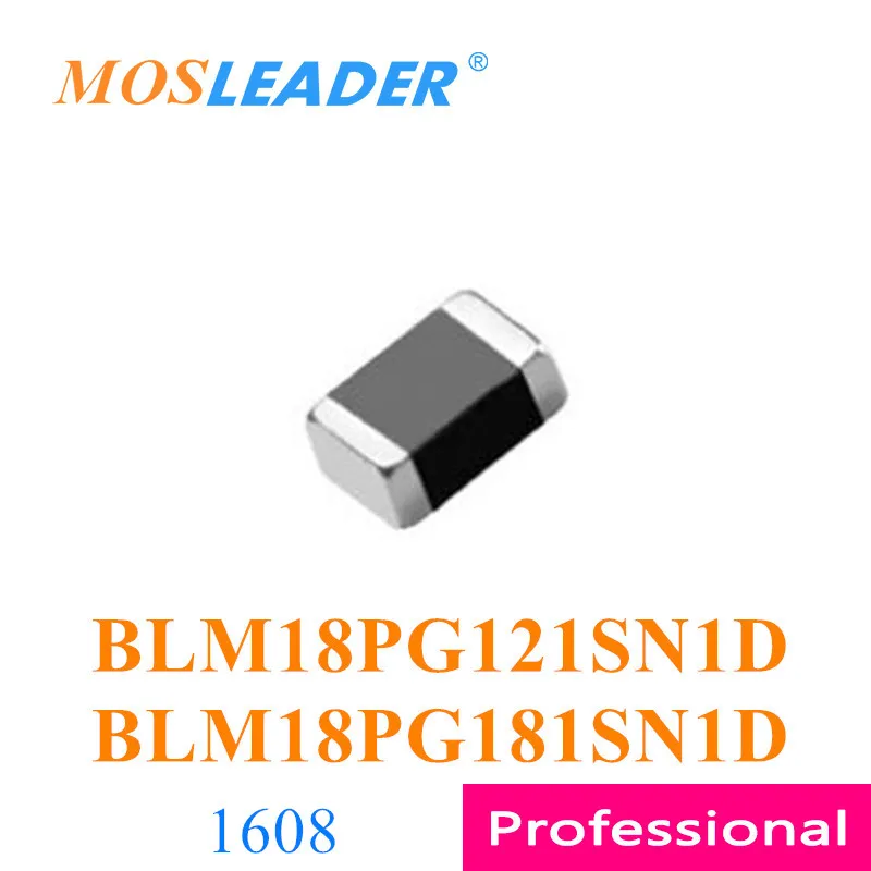 Mosleader 4000pcs 1608 BLM18PG121SN1D BLM18PG181SN1D BLM18PG121SN1 BLM18PG181SN1 High Voltage 0603 Chinese goods High quality