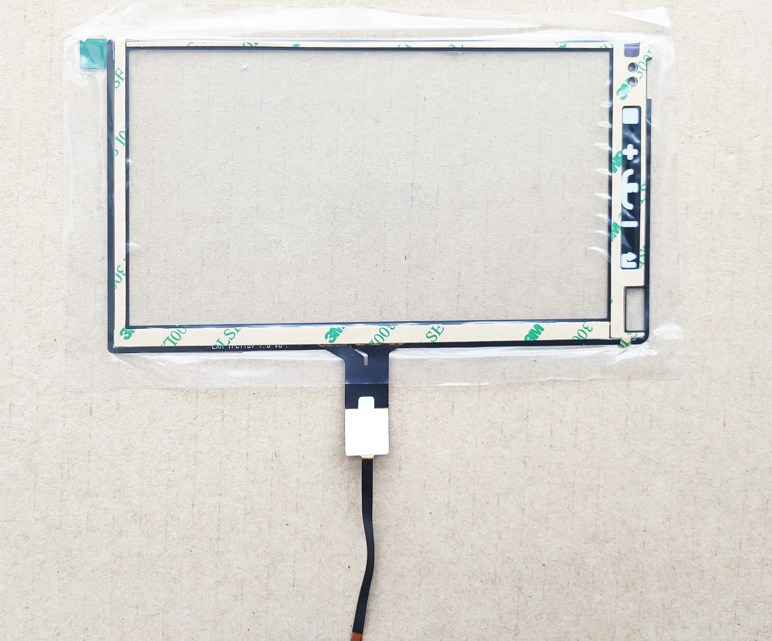 6.95 7 Inch Car Radio MP5  Touch Screen Sensor Digitizer Panel Glass GT911/GT615 6pin 175*197mm LXH-TPC0037-677 V5 H NAM1700