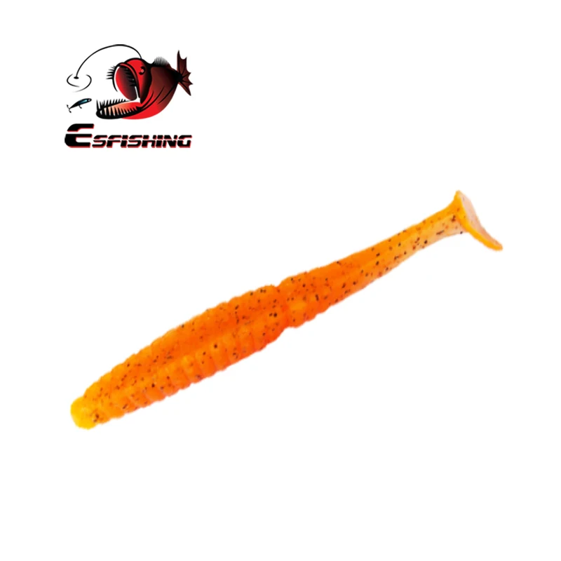 ESFISHING Fishing Lures Scalp Minnow 8.2cm 8pcs 3.5g Attactant Soft Artificial Silicone Bait Sea Fishing Tackle