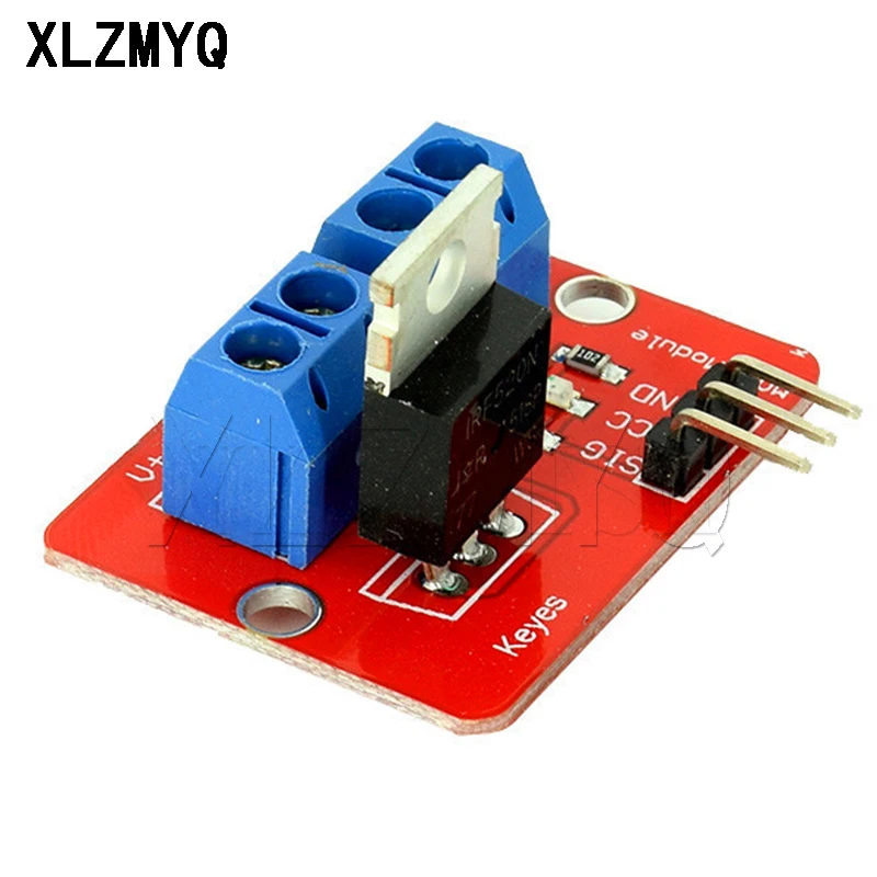 5pcs IRF 520 0-24V Top Mosfet Button IRF520 MOS Driver Module PWM Dimmer For Arduino MCU ARM Raspberry pi