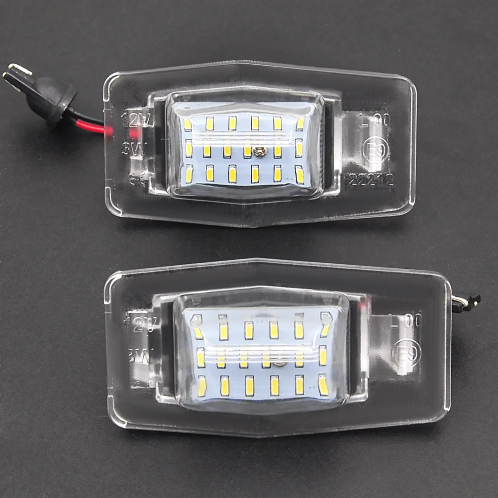 CAR LED License-Plate-Light Lamp Led Number Plate Error Free For Ford Escape01-07/Mercury Mariner 05-07/Mazda MPV/Protege