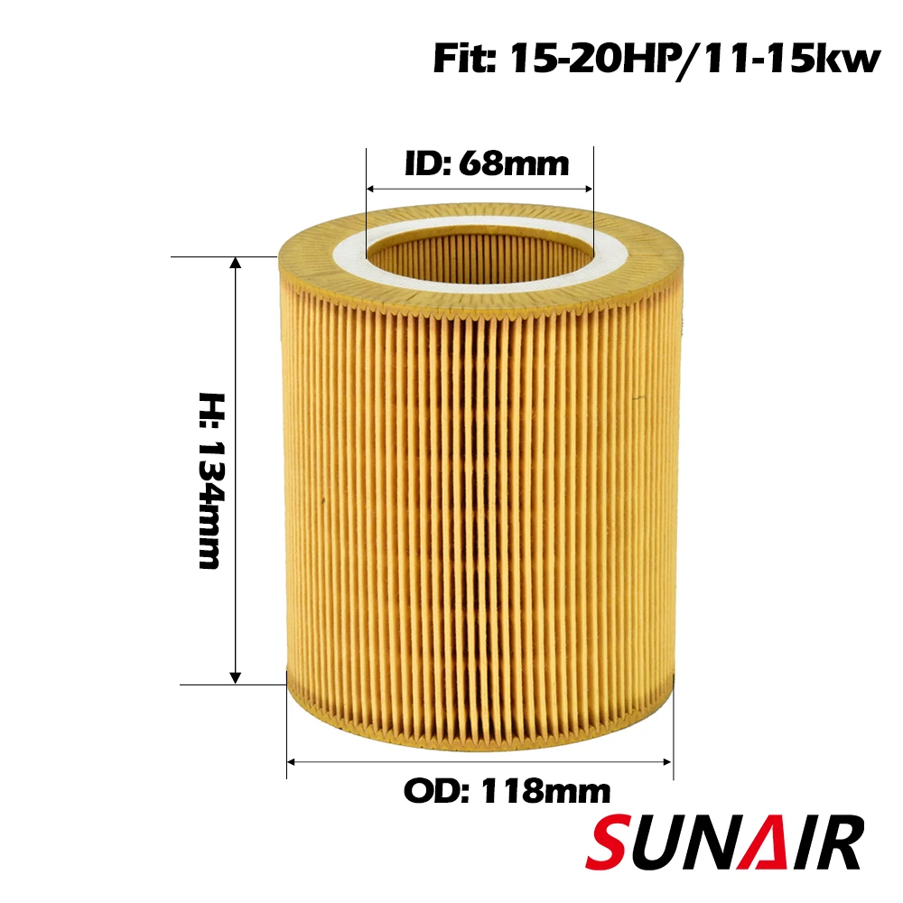 

Элемент воздушного фильтра C1250 подходит для винтового воздушного компрессора 11 кВт 15 кВт