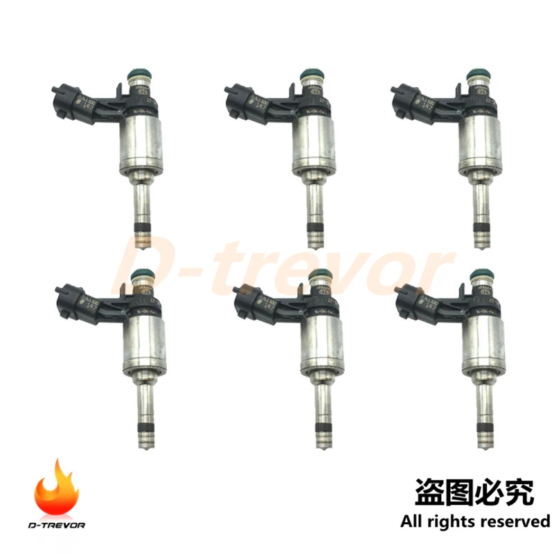 

6Pcs 0261500147 Fuel Injector For FORD JAGUAR VOLVO LAND ROVER RANGE ROVER 2.0