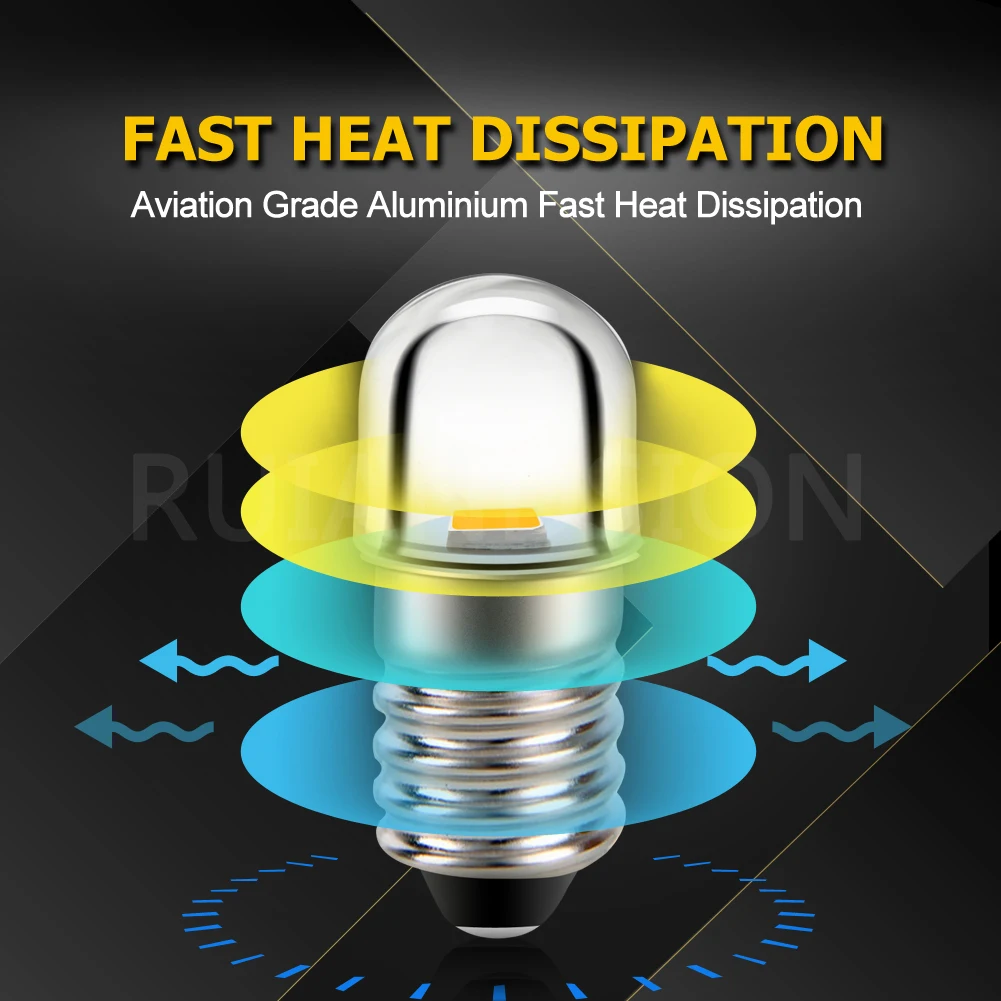 10x Mini LED Indicator Bulb E10  for Interior Light 110V 220V Sewing Machine Equipement Instrument Lamp Energy Saving Light - view 2