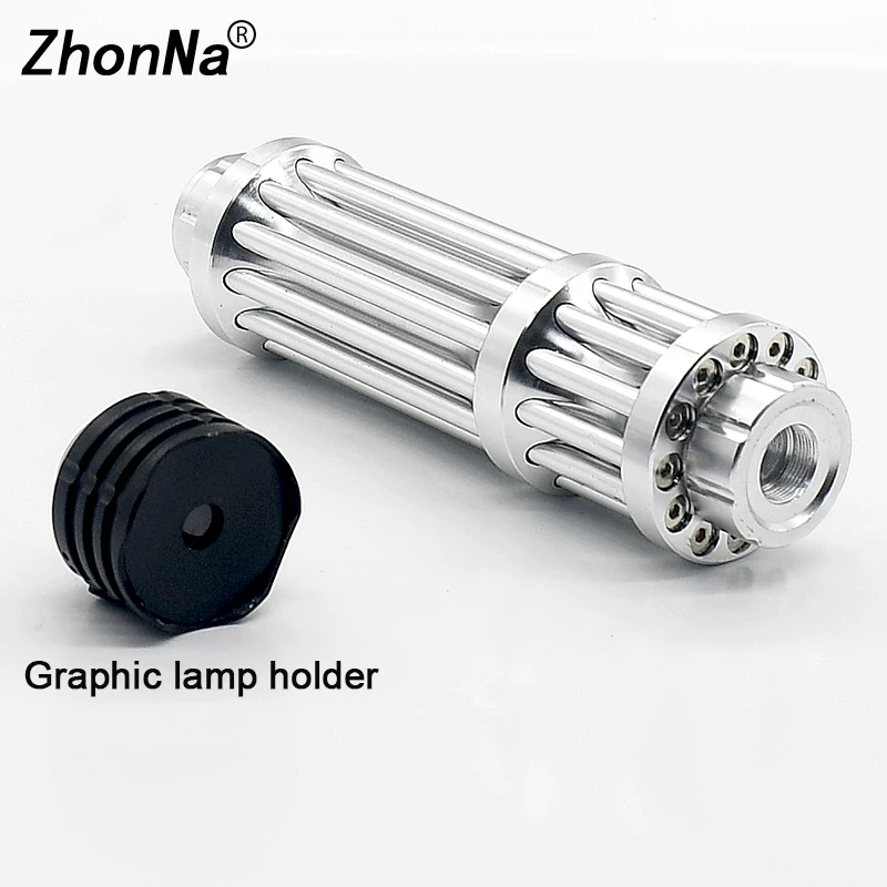 Laser Pointer Gatling Laser Lamp Head Dynamic Rotatable Galaxy Bright Lamp Head Image Can Be Switched Party Party Available