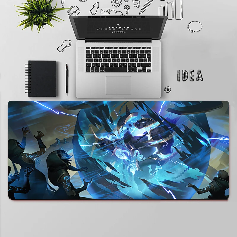 Ligue des Légendes Xerath Gaming Tapis De Souris Grand Tapis De Souris PC Gamer Ordinateur Tapis de Souris Grand Tapis De Souris de Bureau De Clavier Tapis de Souris Tampon