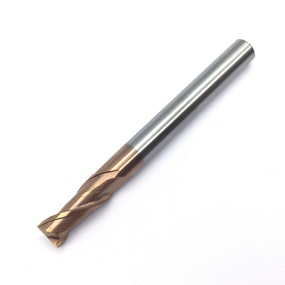 1 قطعة HRC60 2F 5.0XD5X50L التنغستن الصلب طحن القاطع ماشينج آلة طحن أدوات Endmill سبيكة للصلب النجارة نك