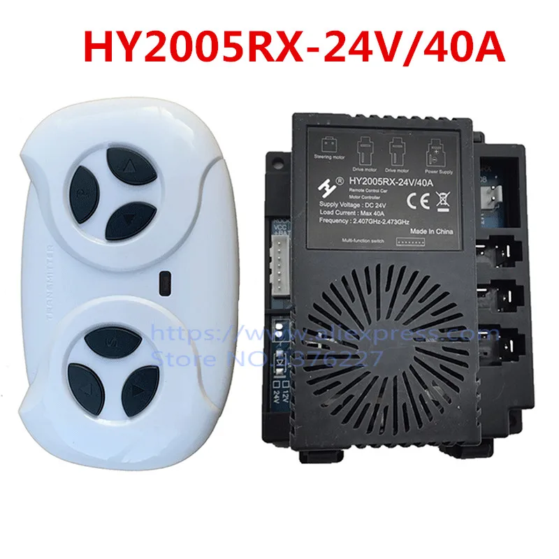 

Remote Control and Receiver HY2005RX-24V/40A for Children Electric Car Replacement Parts