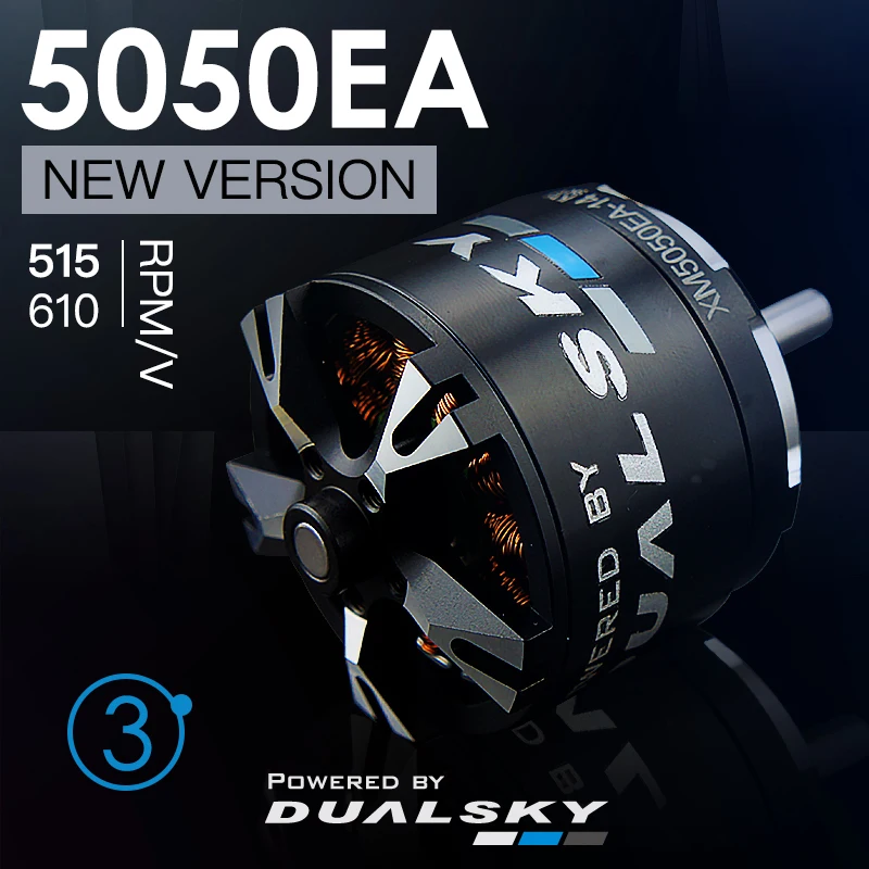 

DUALSKY XM5050EA V3 Brushless Motor 610KV 515KV for RC Airplane Fixed wing accessories