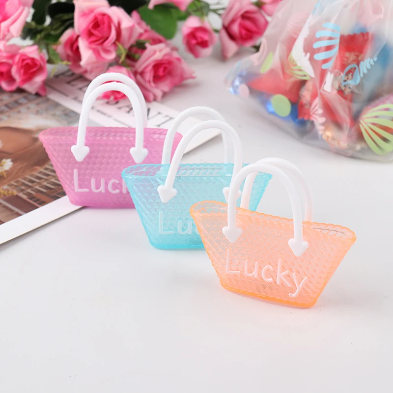 3 Pcs/lot Fashion Princess Doll Handbag Bag Dolls Accessories Children Simulation Mini toys