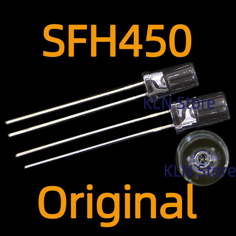 3pcs SFH450 PLASTIC FIBER OPTIC TRANSMITTER DIODE DIP-2 SFH45 SFH4 SFH 450 original