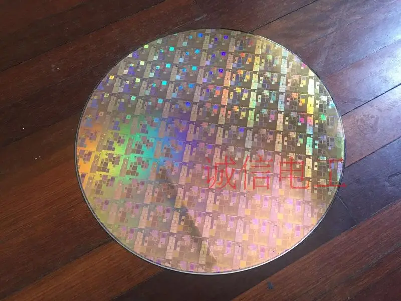 12 Inch Silicon Wafer Chip, Pattern Will Be Sent Randomly