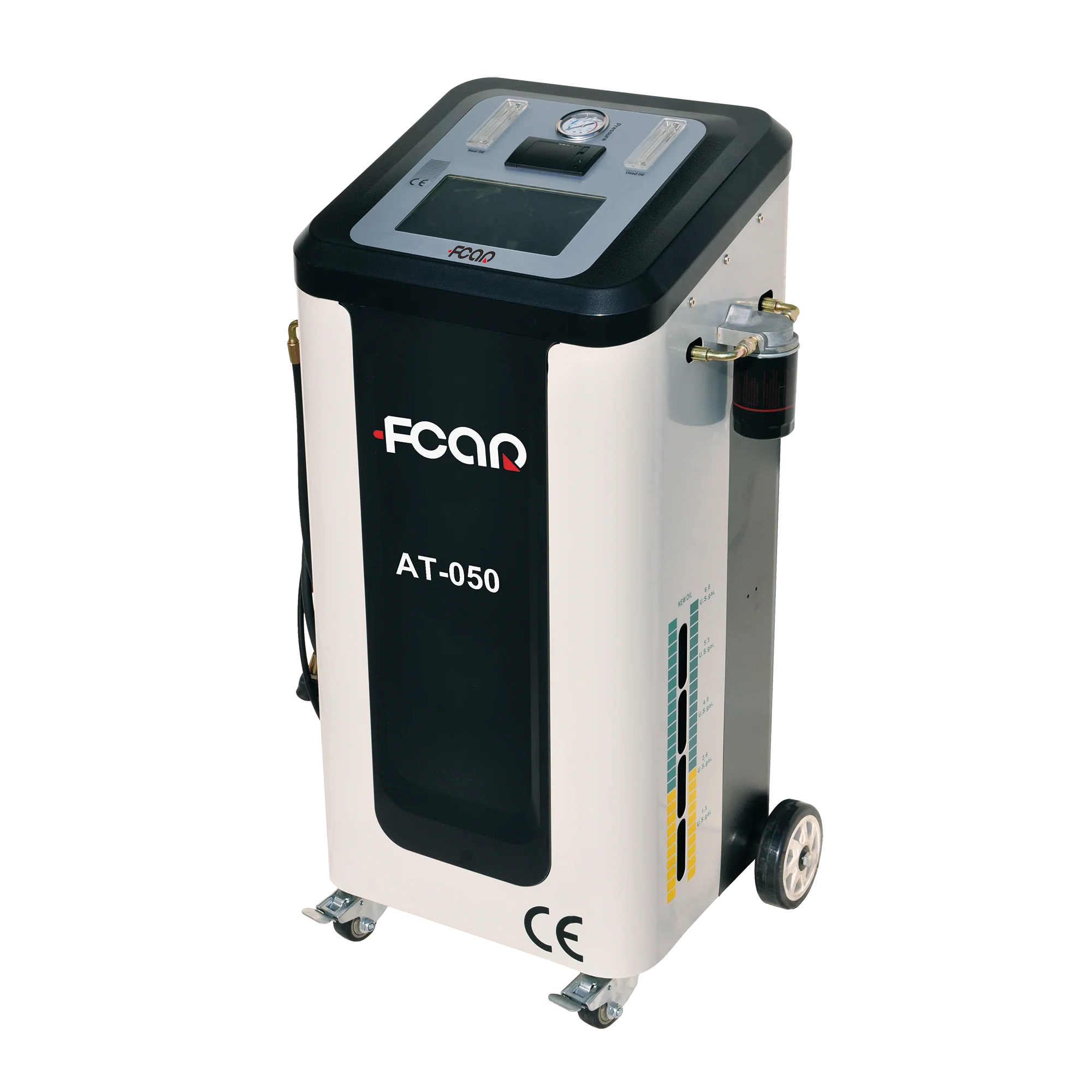 

FCAR AT-050 ATF Automatic Transmission Fluid Exchanger With Touch Screen And Printer Oil Changing Machine Portable Car Tools