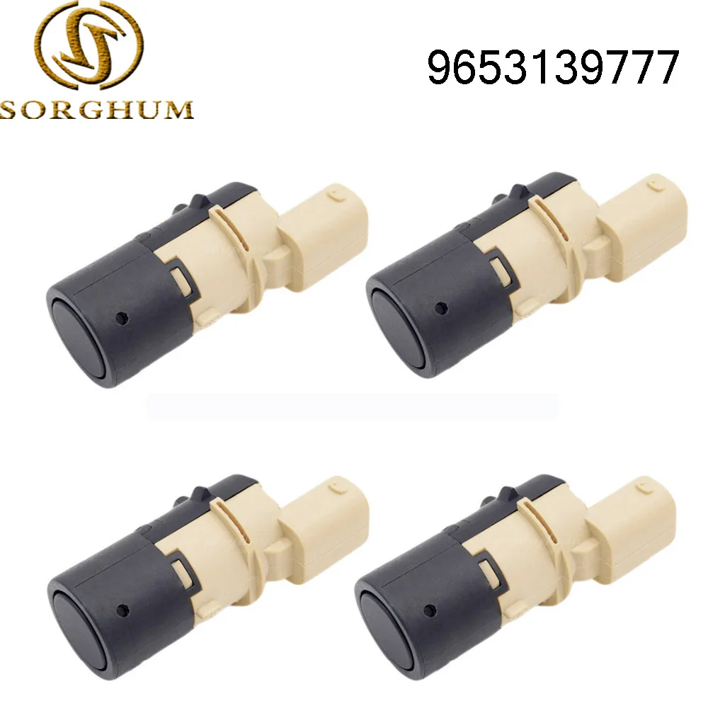 

4Pcs 9653139777 Car Parking Radar Sensor 9649186580 9643326380 659095 602775 For P eugeot C itroen R enault 307 308 SW CC