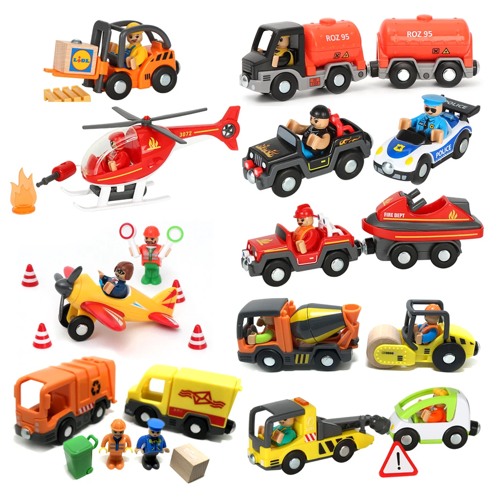 Véhicules de construction pour enfants, chariot élévateur, remorque, voiture éducative, modèle de ligue, voitures jouets, cadeaux pour enfants,