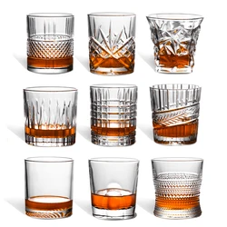 European Style Whiskey Glass, Spirit Glass, Thickened Beer, Water Cup, Bar Wine Glass, Wine Set