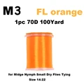 1 pieza M3 FL naranja