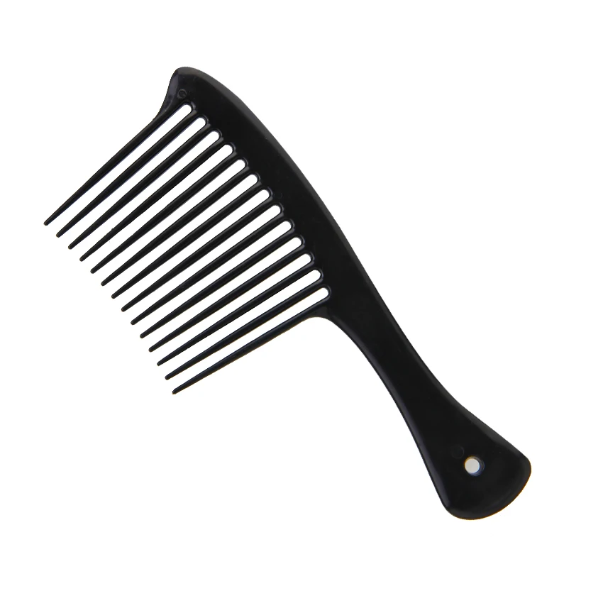 Black Axe Shape Hairstyling Comb In LongTeeth For Long Hair Professional Hair Braids Comb In Good Design Hairdressing Comb T007