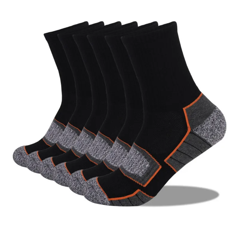 Inverno donna uomo calze da Trekking termico più spesso traspirante cuscino in cotone equipaggio sport all'aria aperta sci Trekking stivali da lavoro Thermosock