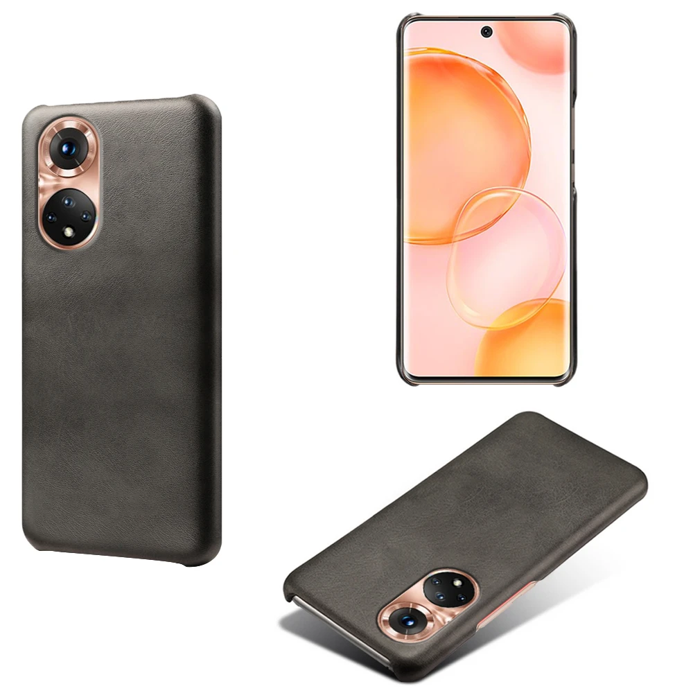 Luxury slim vegan leather case for Huawei Honor 50, V40, X10 Max, 5G, 9x, V30 pro, note 9, 10, X Lite, V9, play, 9A, 9c, 10I