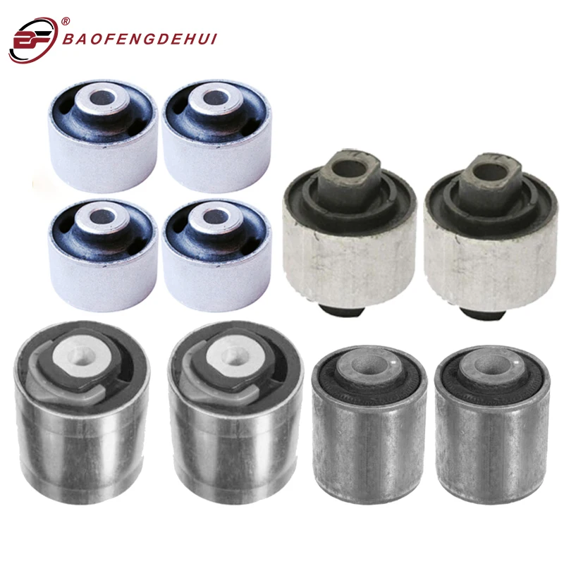 Front Suspension Sway Bar Upper Lower Rubber Inner Control Arm Bushing for Audi A6 C5 1997-2005 for VW Passat B5 97-05 4D0407515