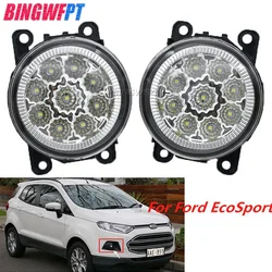 1Pair Fog Lights High Quality Fog Light LED Fog Lamp 33900-STK-A11 26154-EA500 For Ford EcoSport 2013 2014 2015 2016 Fog Lamps